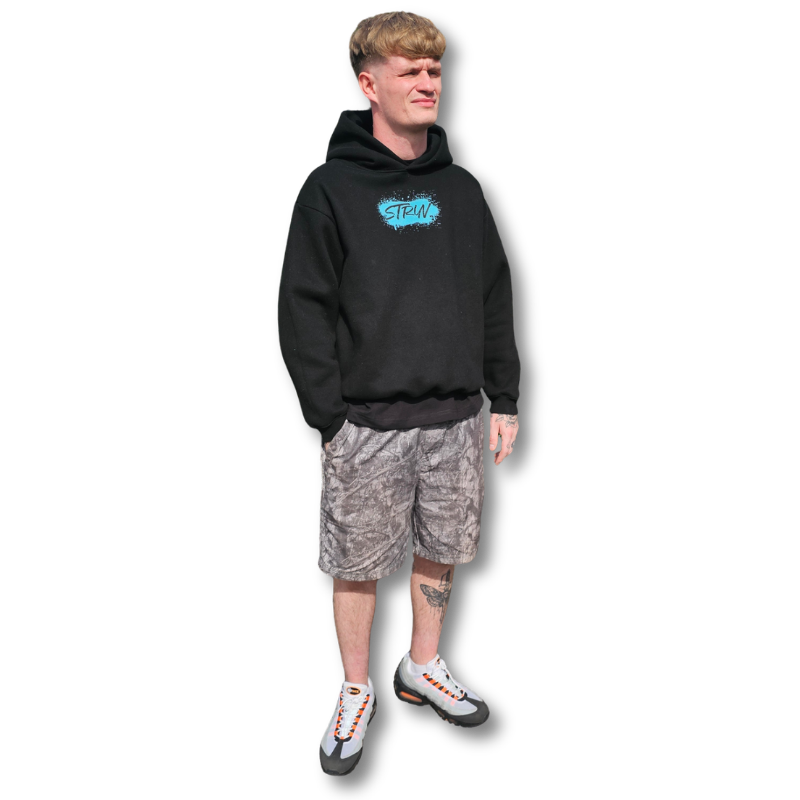 Spray Oversized Essential Hoodie - Image 3