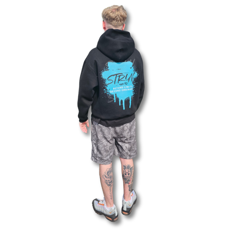 Spray Oversized Essential Hoodie - Image 4